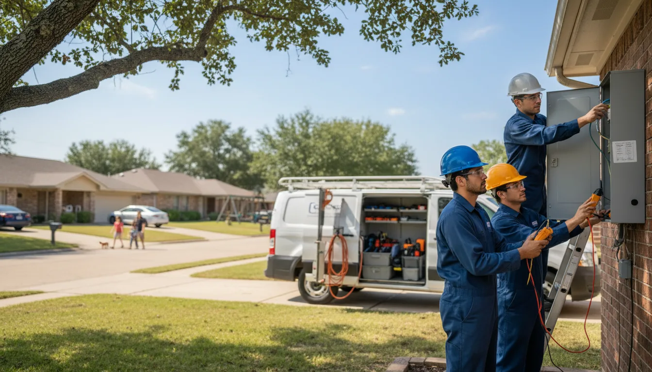 Certified electrician providing emergency electrical services in Arrey, NM